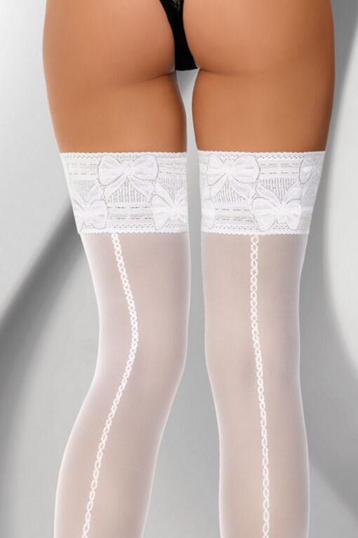 Close-up productfoto Aveline wit hold-ups