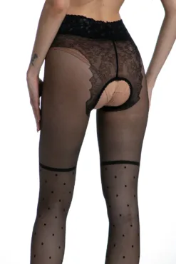 Alternative view of Lolita Zwart - Panty Zonder Kruis
